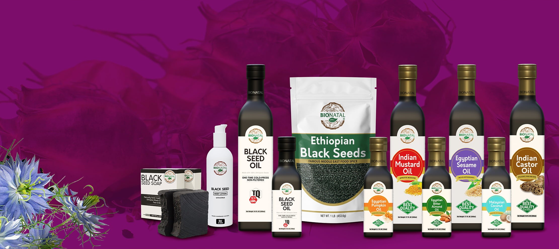 Strongest black seed oil
in the market